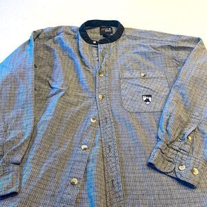 AOS rodeo mens shirt size medium, classic rodeo shirt, pit to pit 20 inch.
